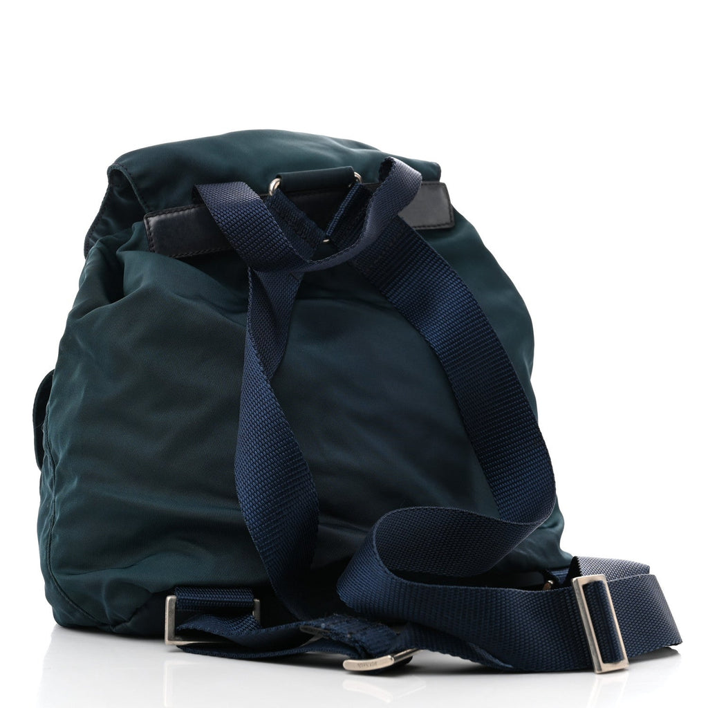 Nylon Vela Small Backpack Green