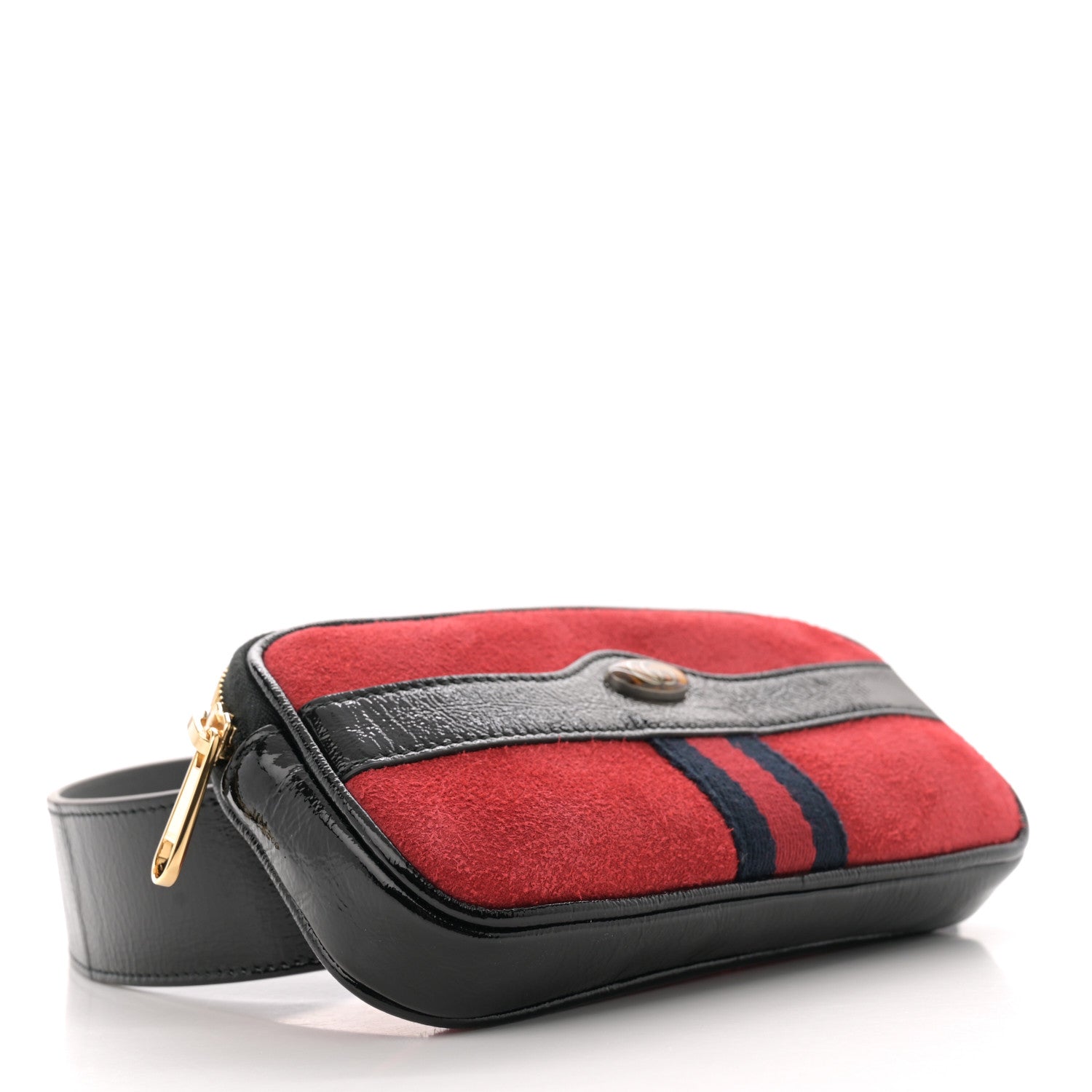 Suede Patent Ophidia Belted iPhone Case 85 34 Red