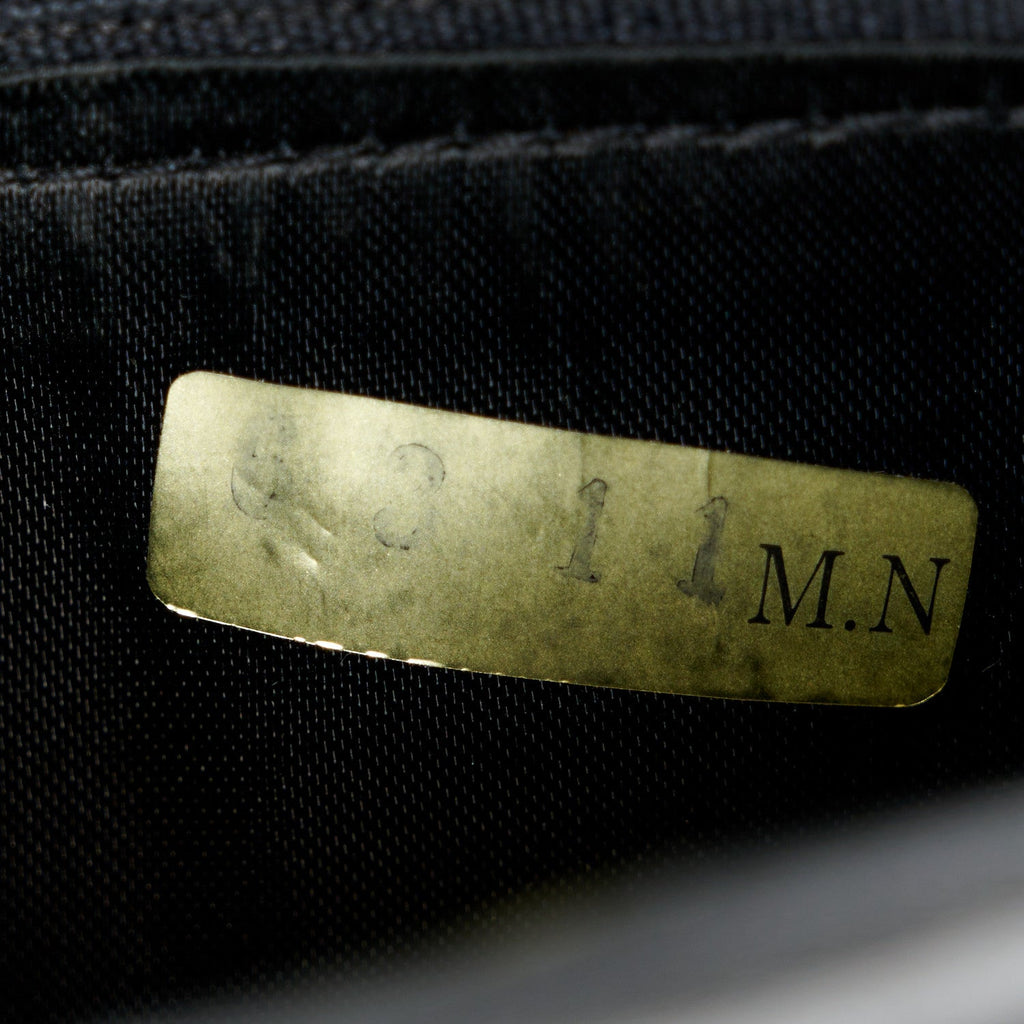 Lambskin Diamond CC Flap Black