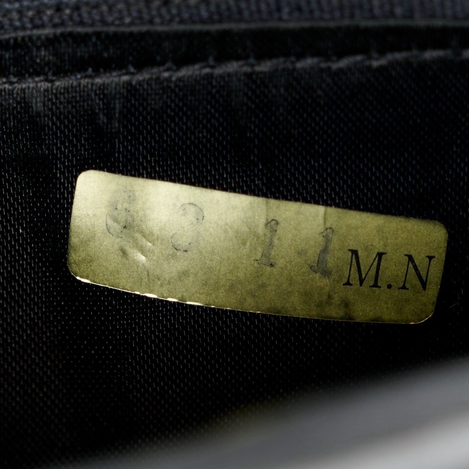Lambskin Diamond CC Flap Black