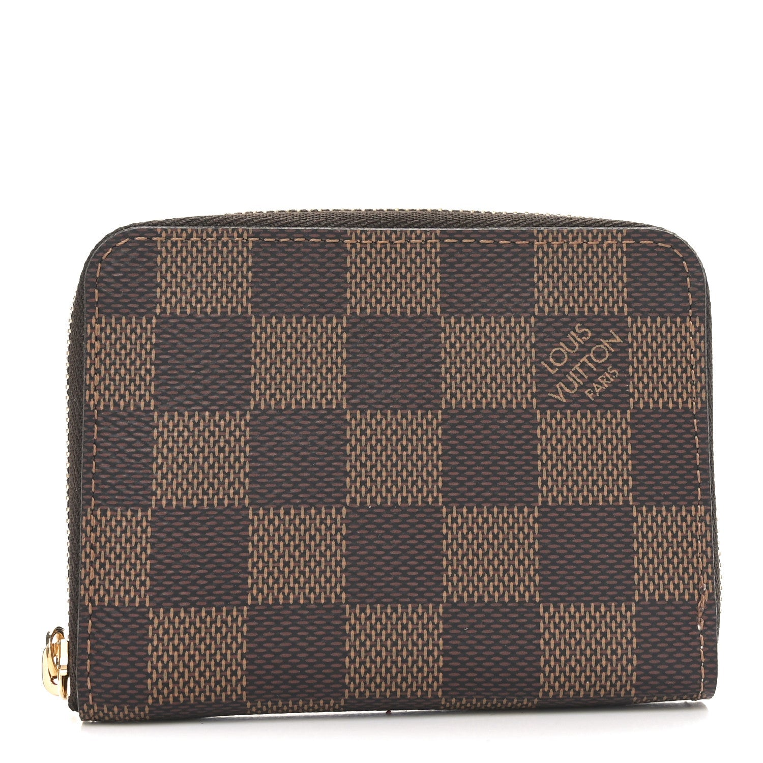 Damier Ebene Zippy Coin Purse