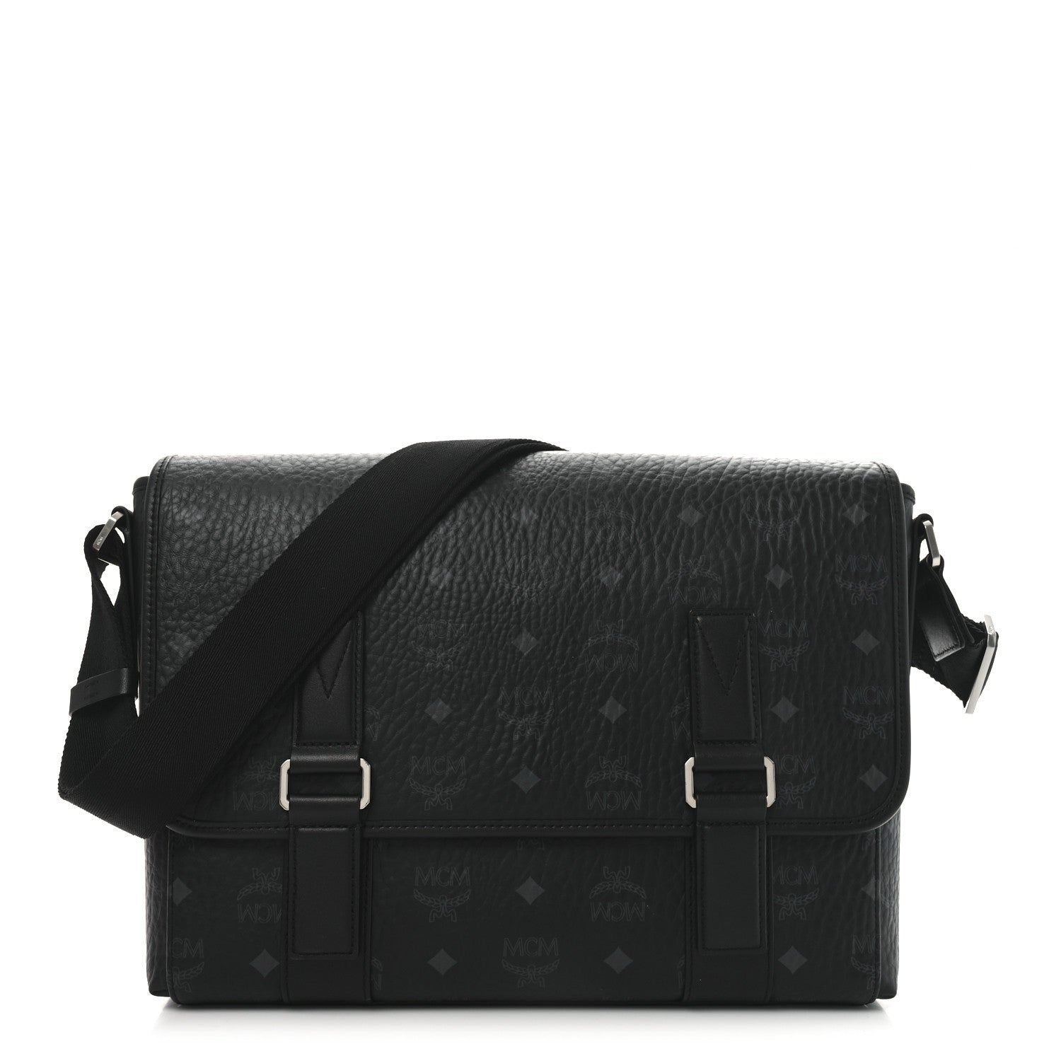 Visetos Medium Aren Messenger Bag Black
