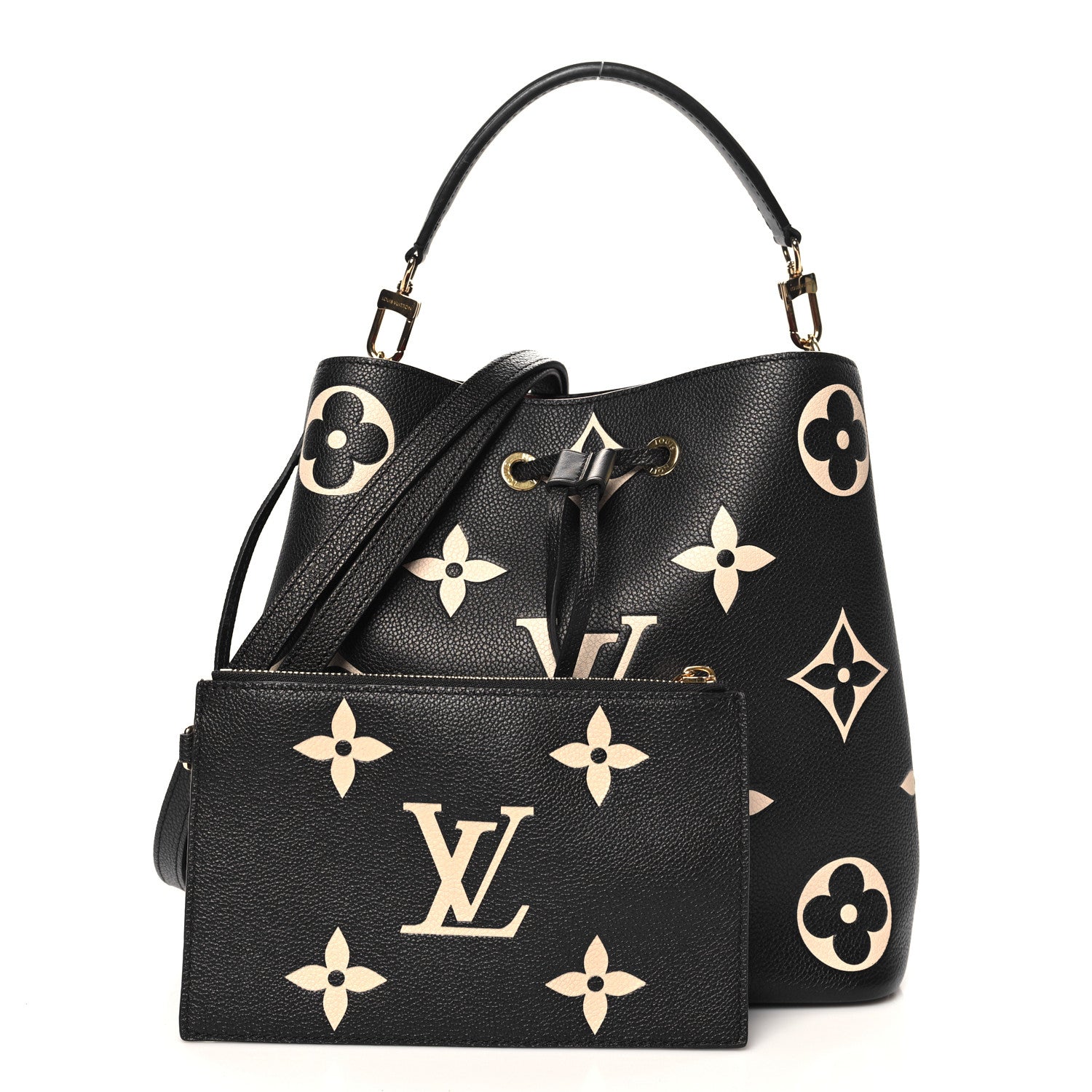 Empreinte Monogram Giant Neonoe MM Black Beige