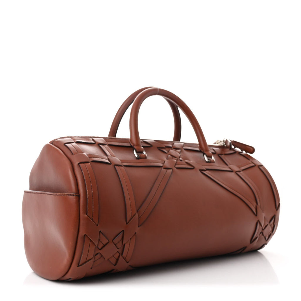 Calfskin Connect Duffle Brown
