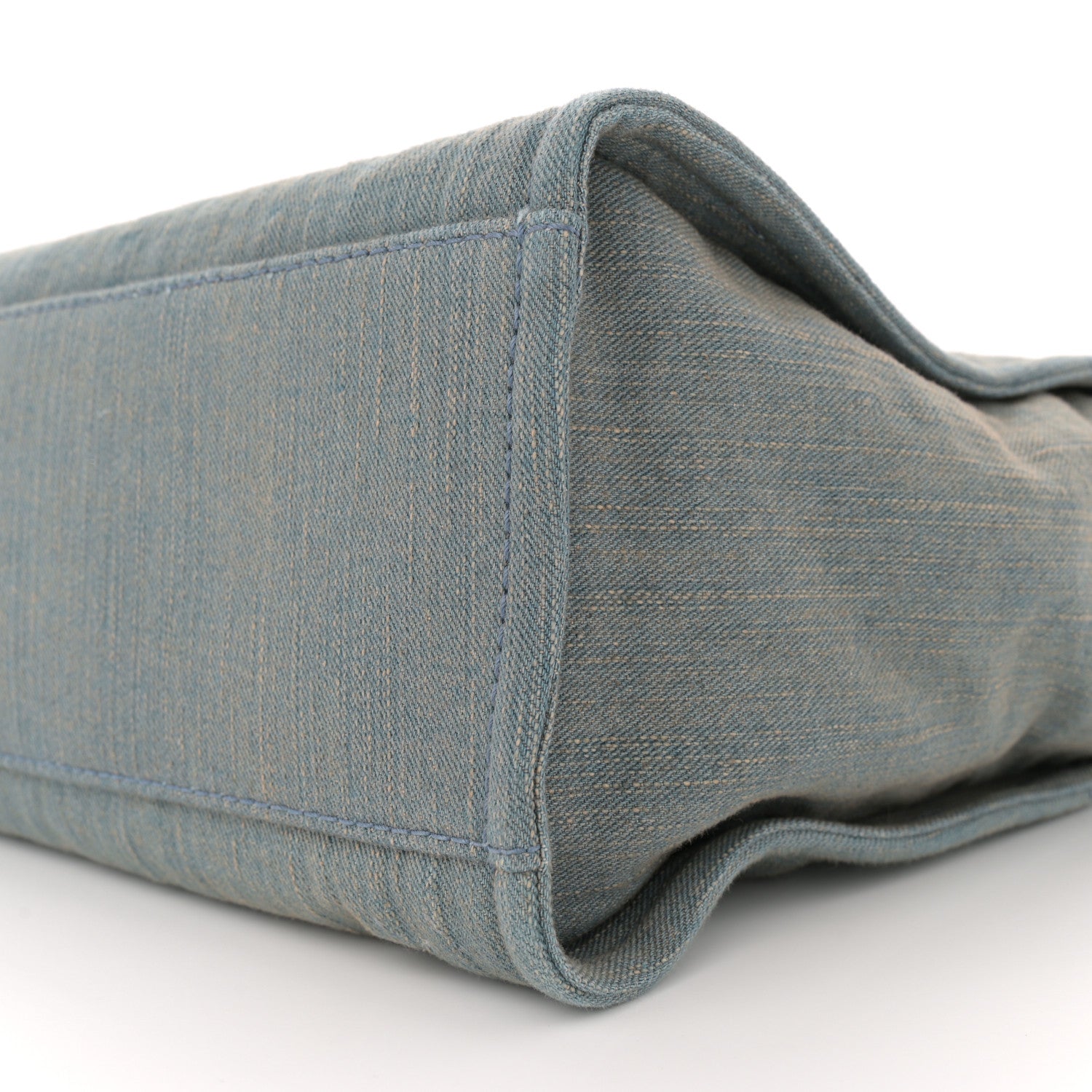 Denim Small Deauville Tote Light Blue