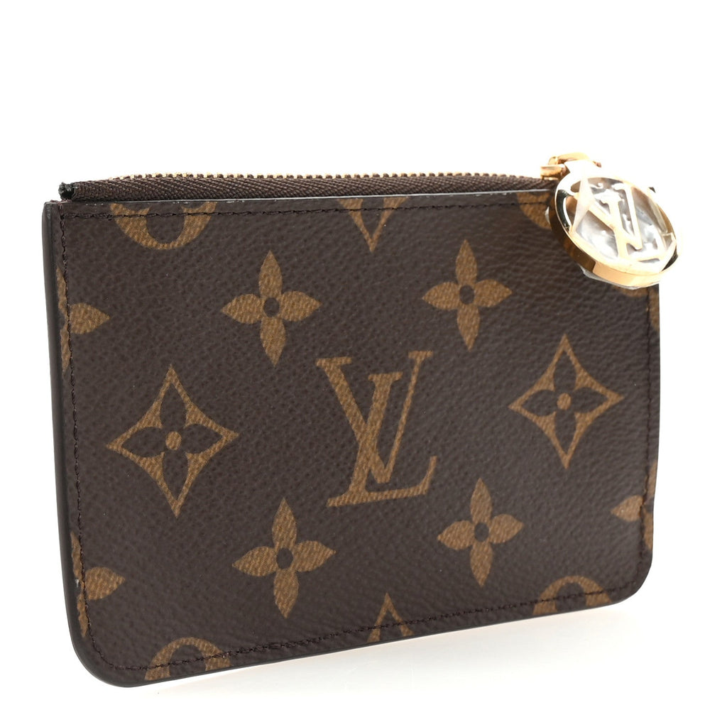 Monogram Zipped Romy  Holder