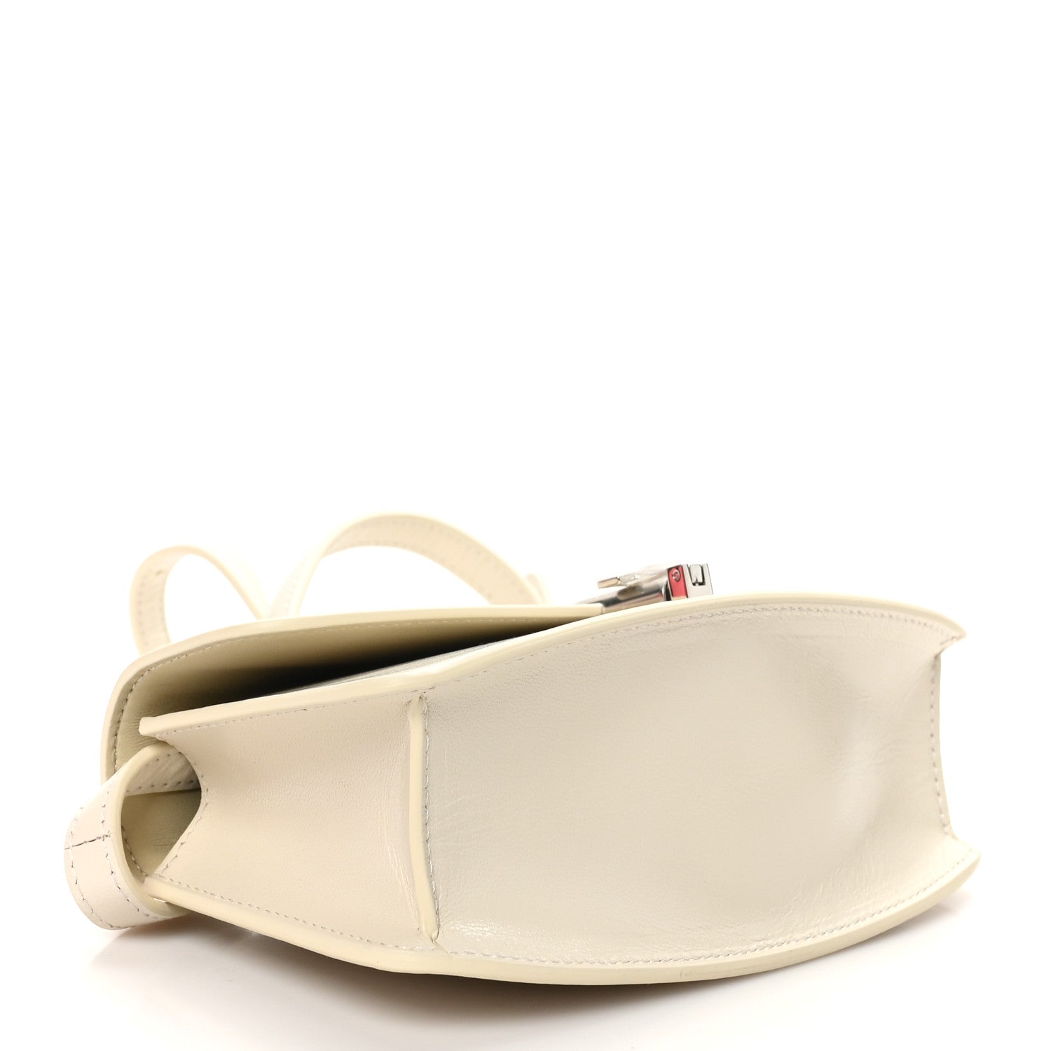 Smooth Calfskin The Sofia E/W Crossbody Ivory