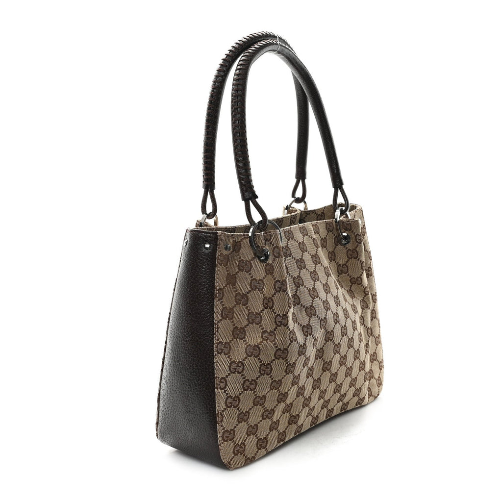 Monogram Shoulder Bag Dark Brown