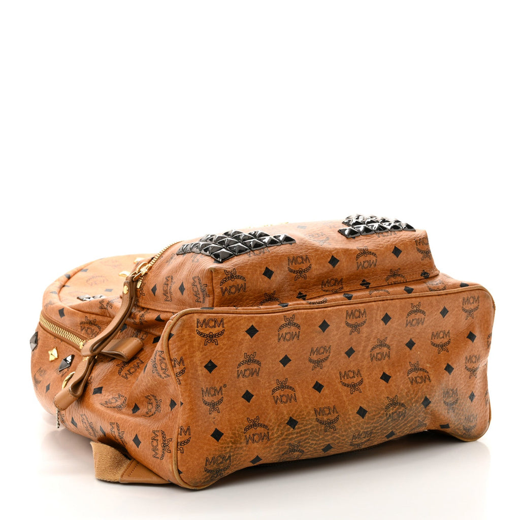 Visetos Studded Large Stark M Backpack Cognac