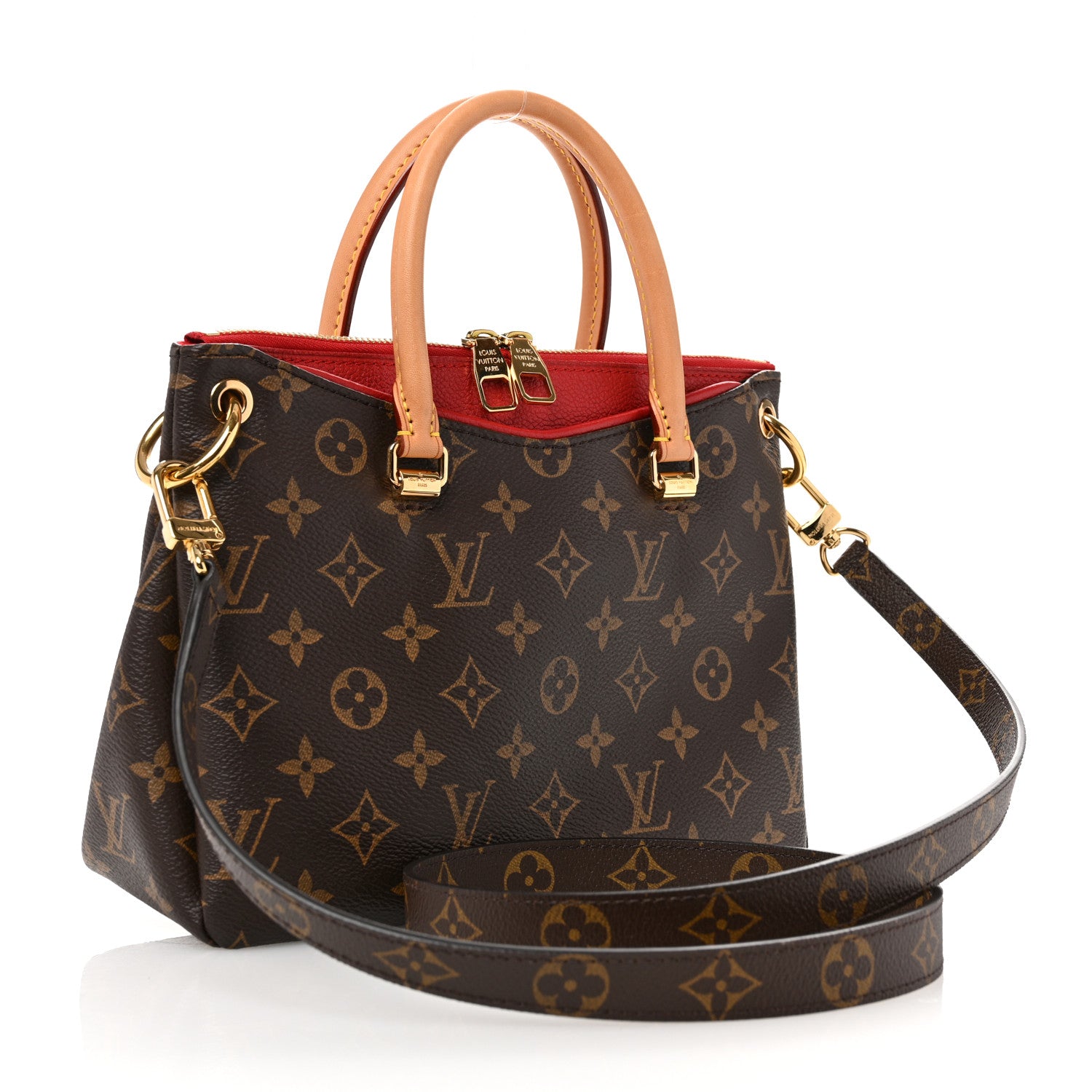 Monogram Pallas BB Cherry