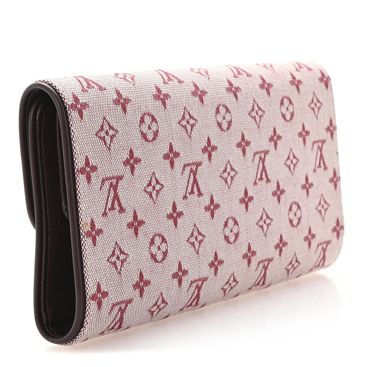 Mini Monogram Porte Tresor International Wallet Cherry