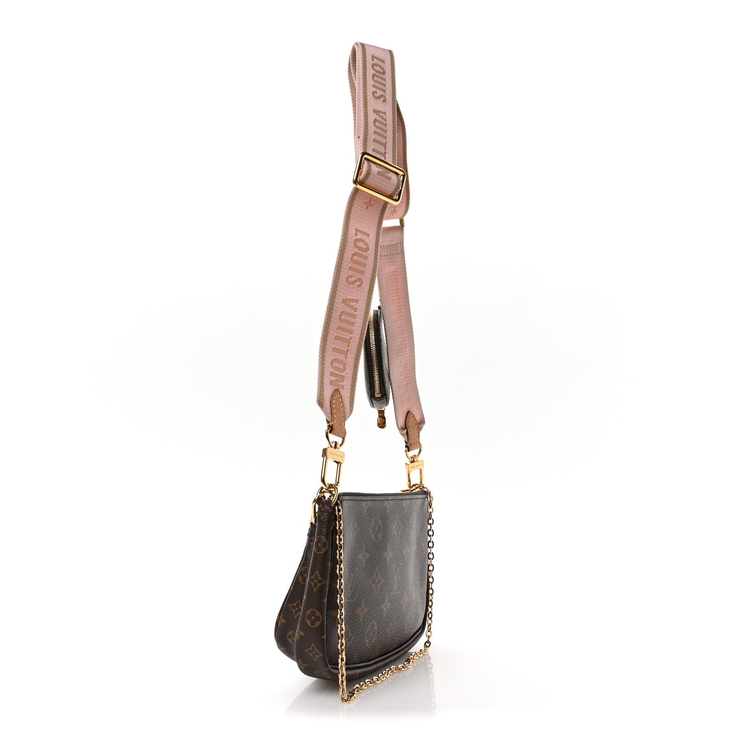 Monogram Multi Pochette Accessories Rose Clair