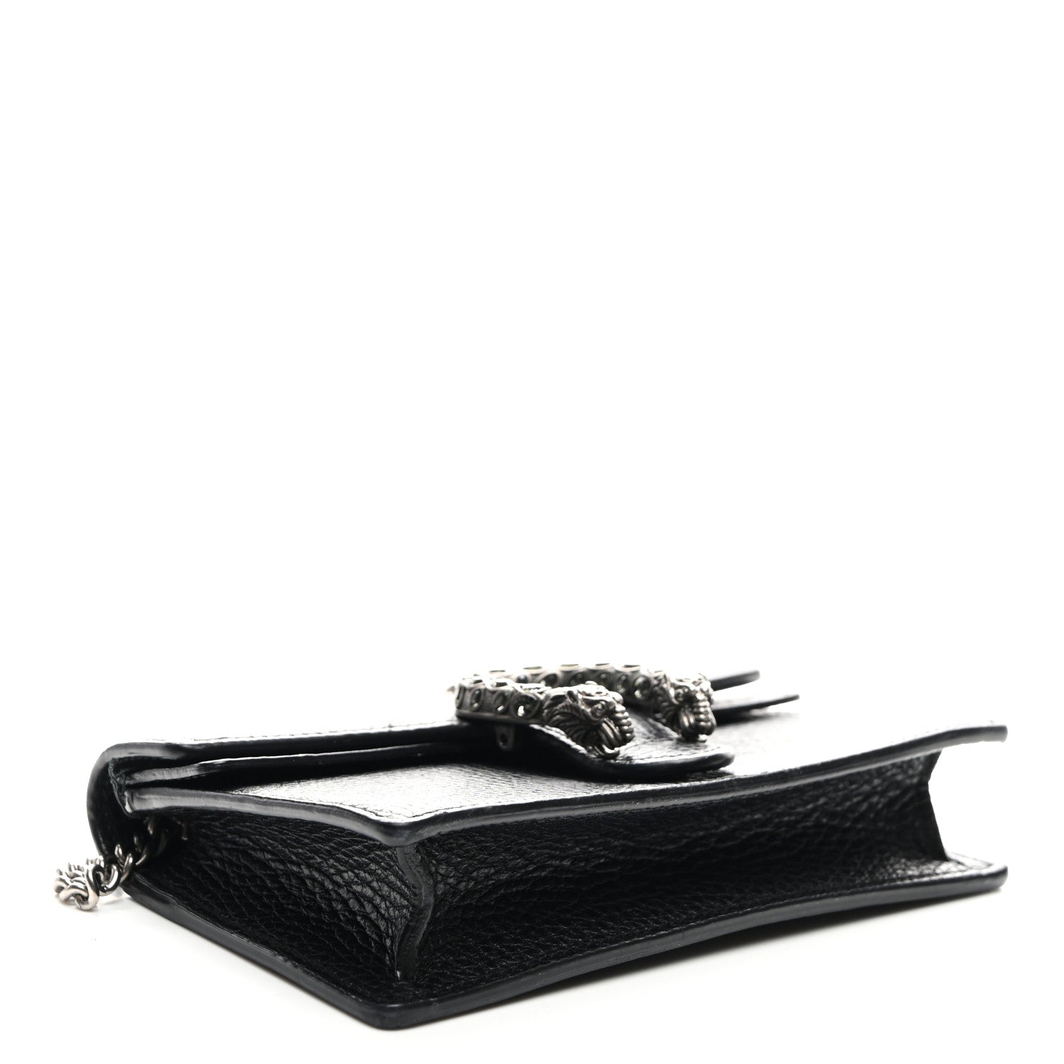Calfskin Super Mini Dionysus Shoulder Bag Black