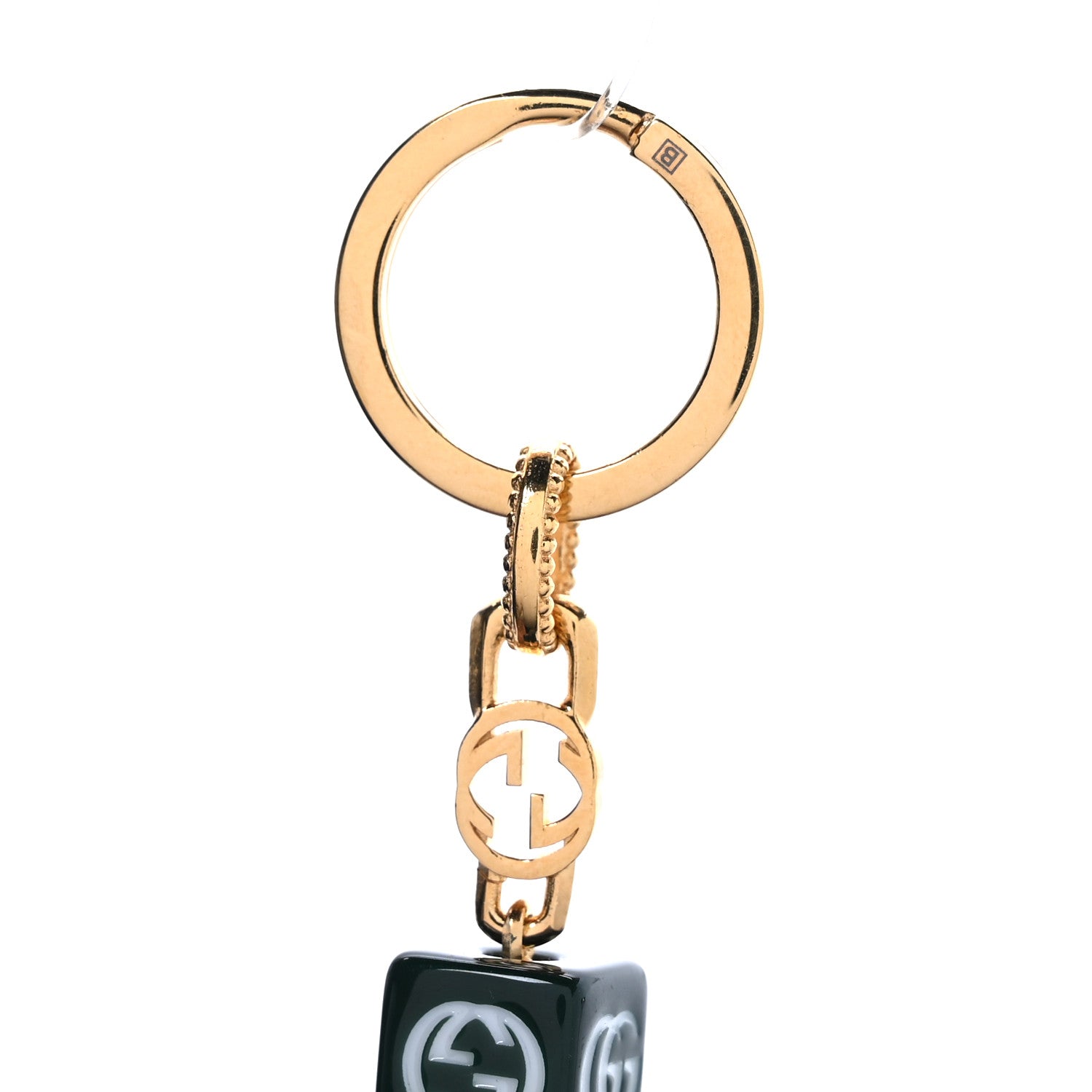 x Balenciaga The Hacker Symbol Key Chain Red White Green