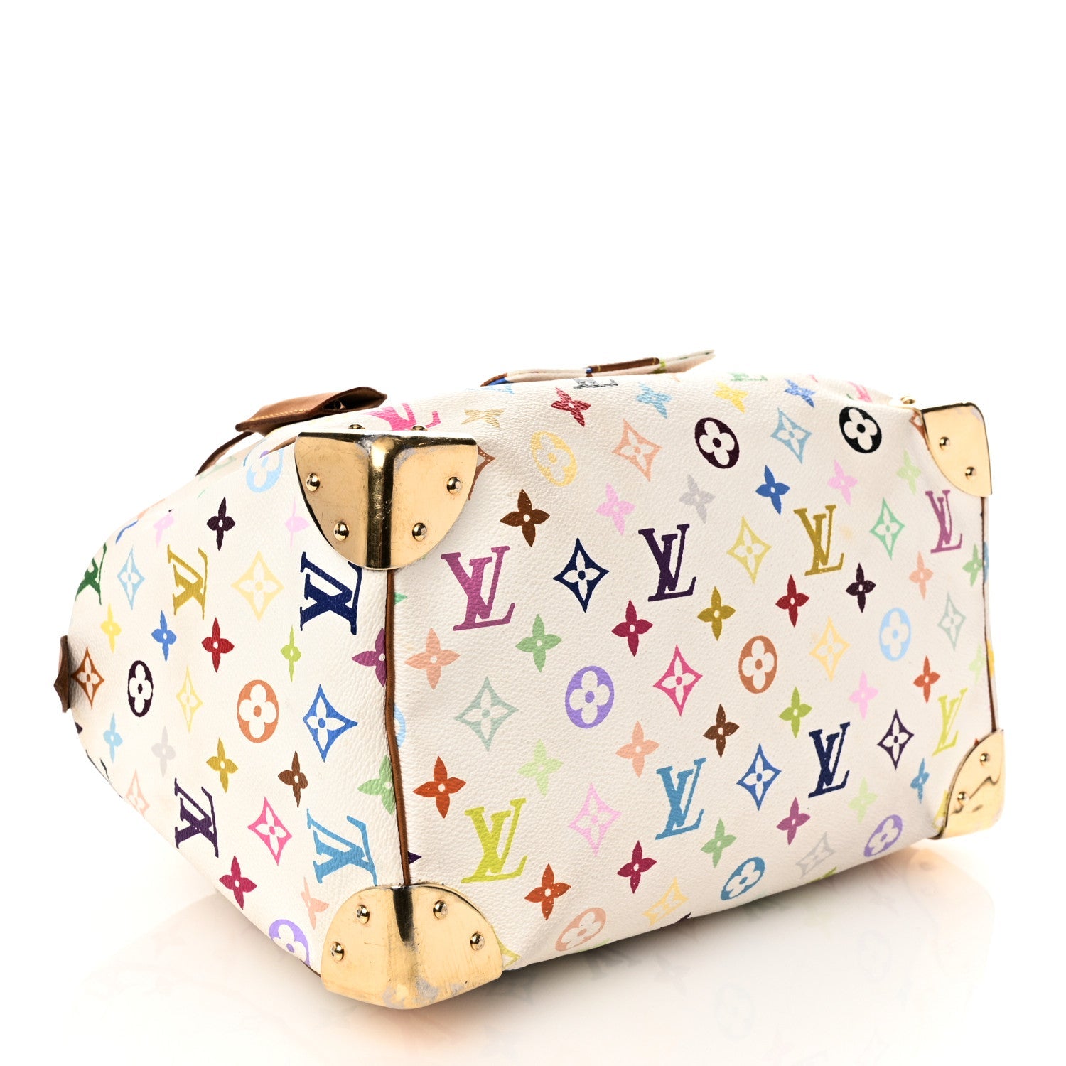 Monogram Multicolor Speedy 30 White