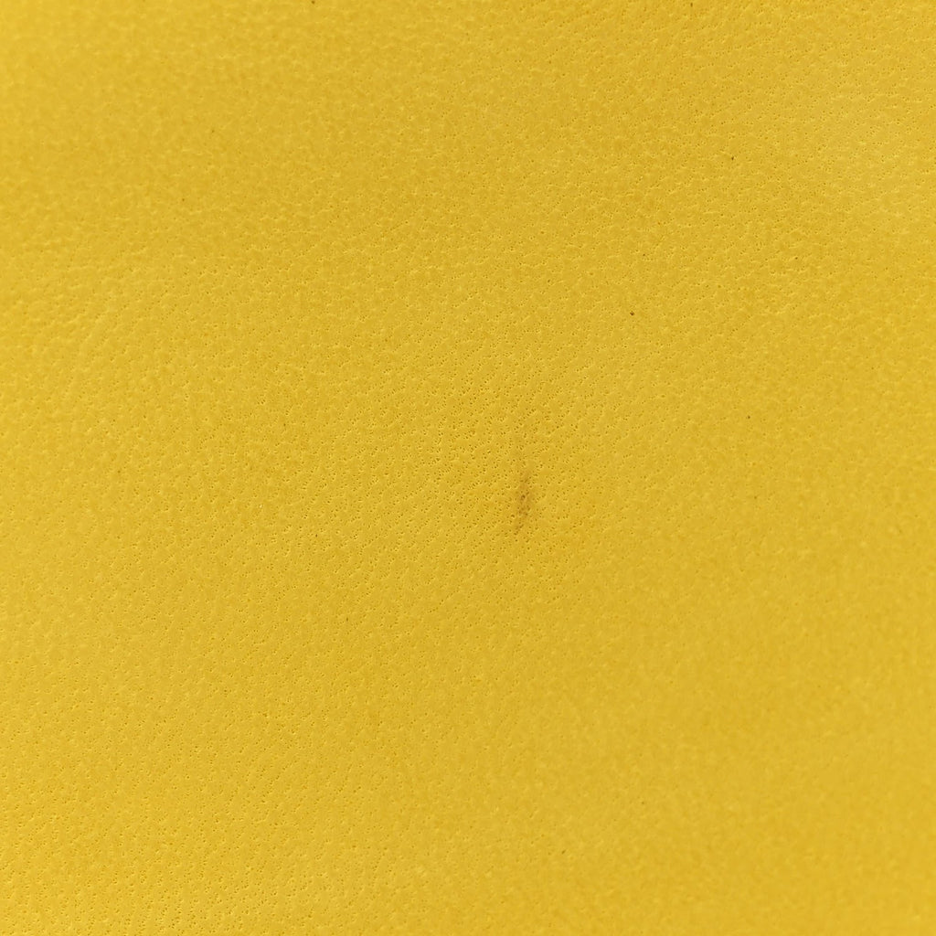 Alligator Medium Double Flap Yellow