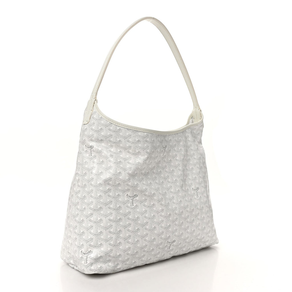 Goyardine Boheme Hobo White