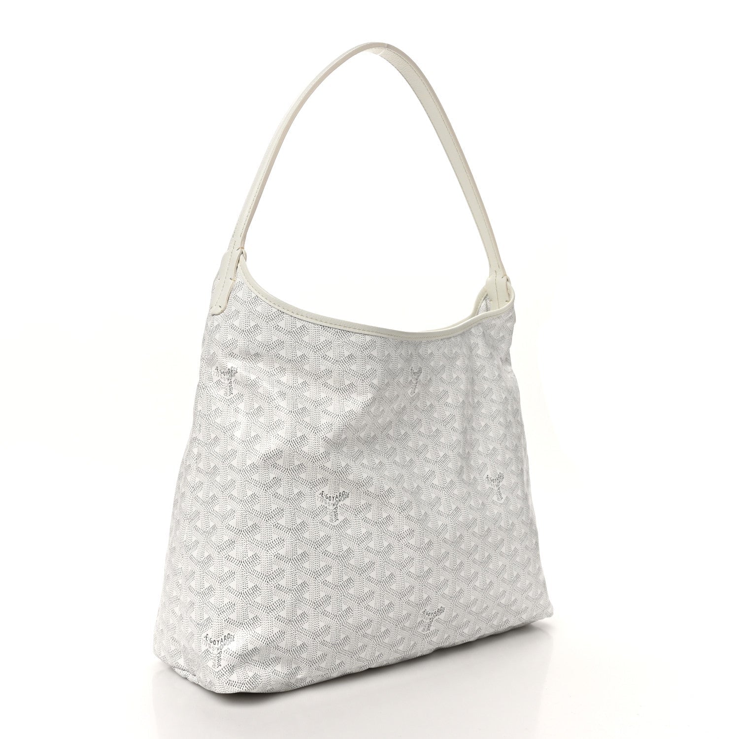 Goyardine Boheme Hobo White
