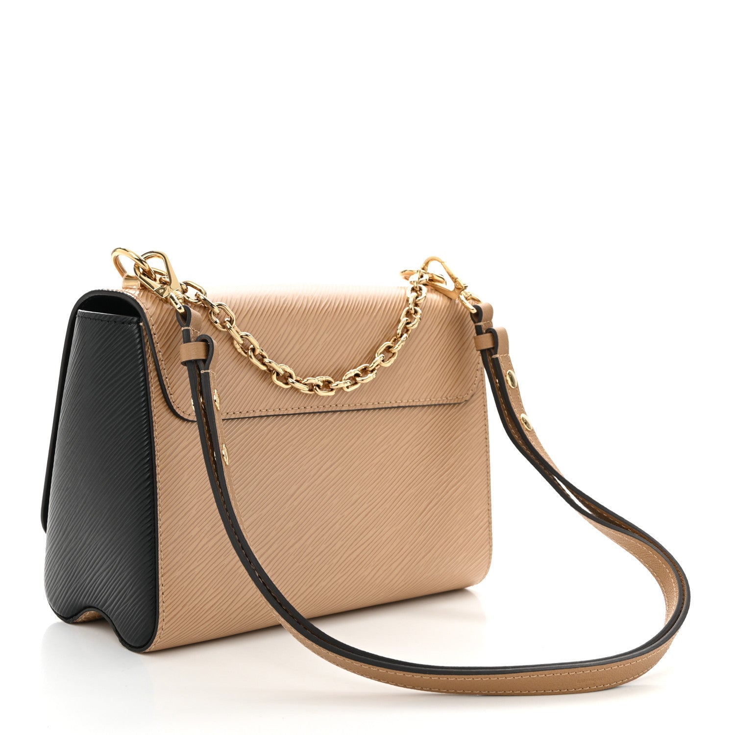 Epi Twist Shoulder Bag MM Camel
