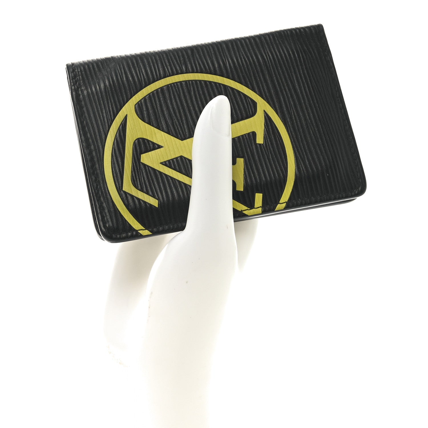 Epi Initials Pocket Organizer Black