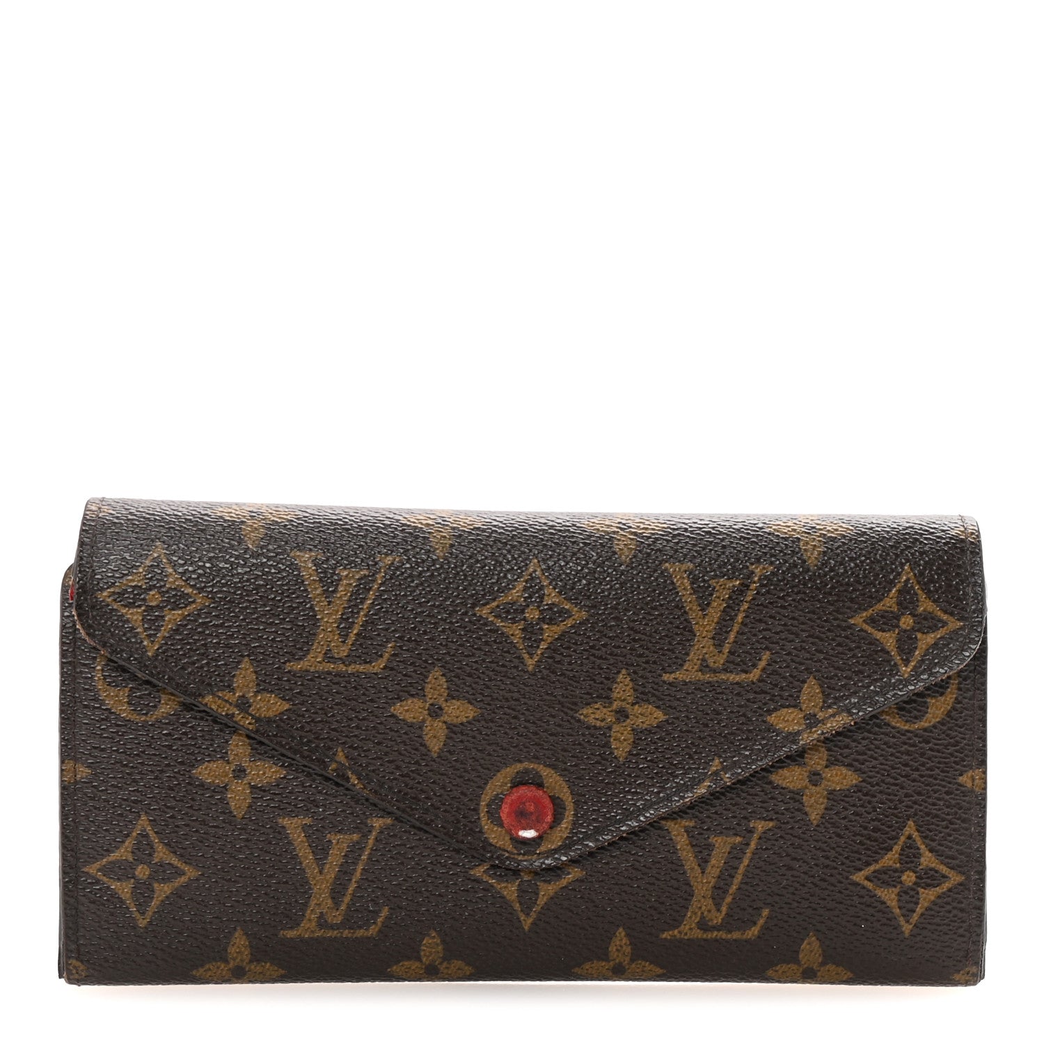 Monogram Josephine Wallet Red