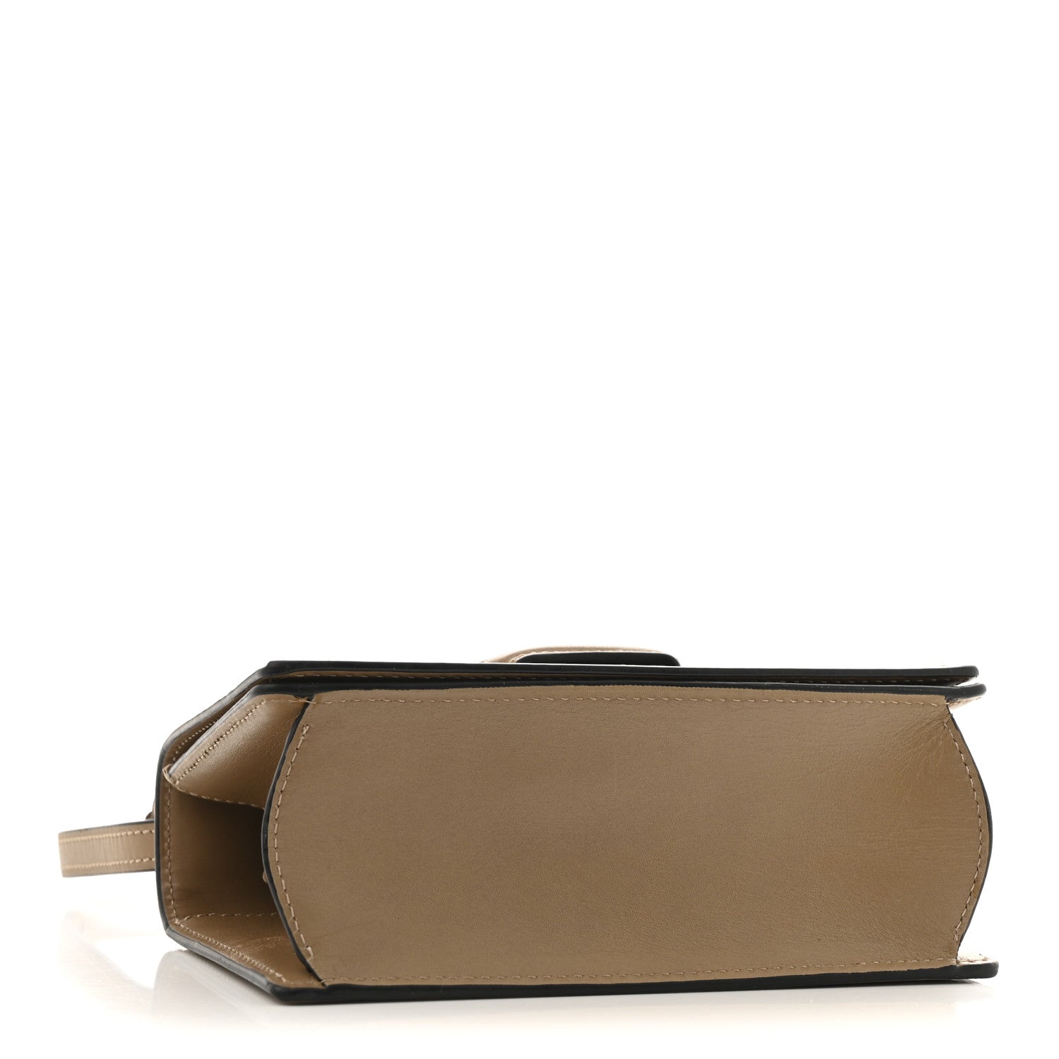 Calfskin Small Barcelona Shoulder Bag Mink