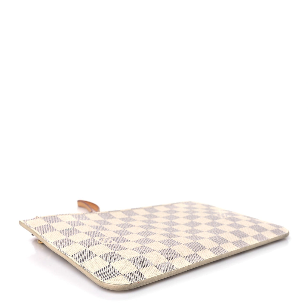 Damier Azur Neverfull MM GM Pochette Rose Ballerine