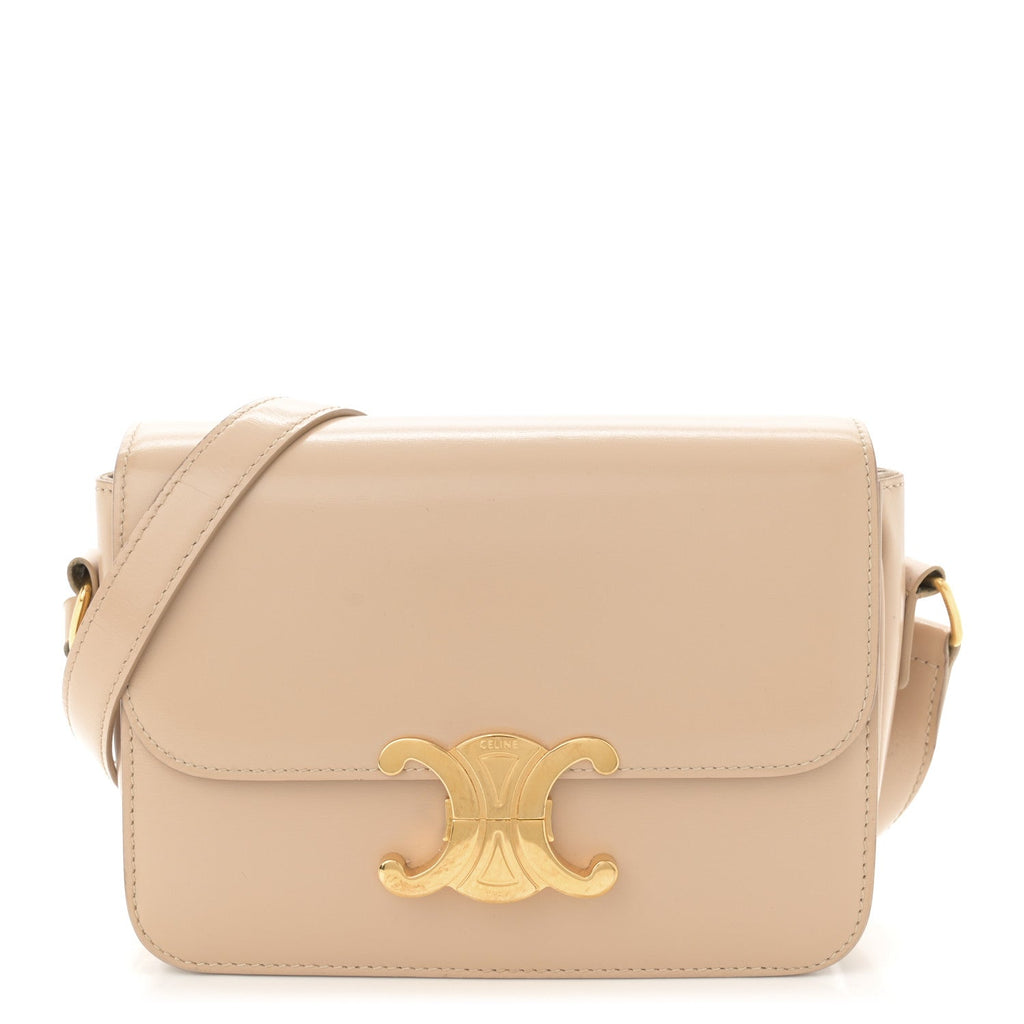 Shiny Calfskin Teen Triomphe Nude