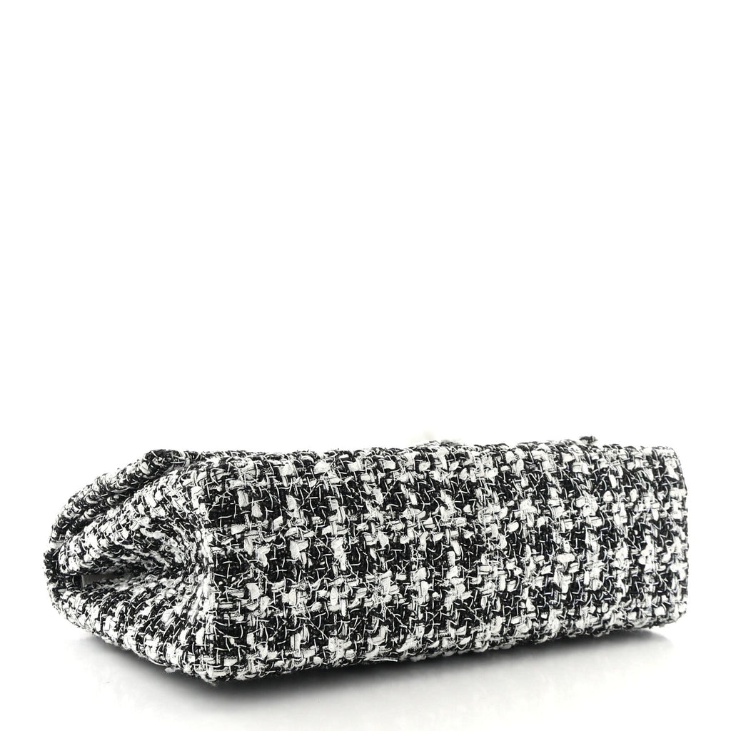 Tweed Quilted Resin 2.55 Reissue 226 Flap Black White