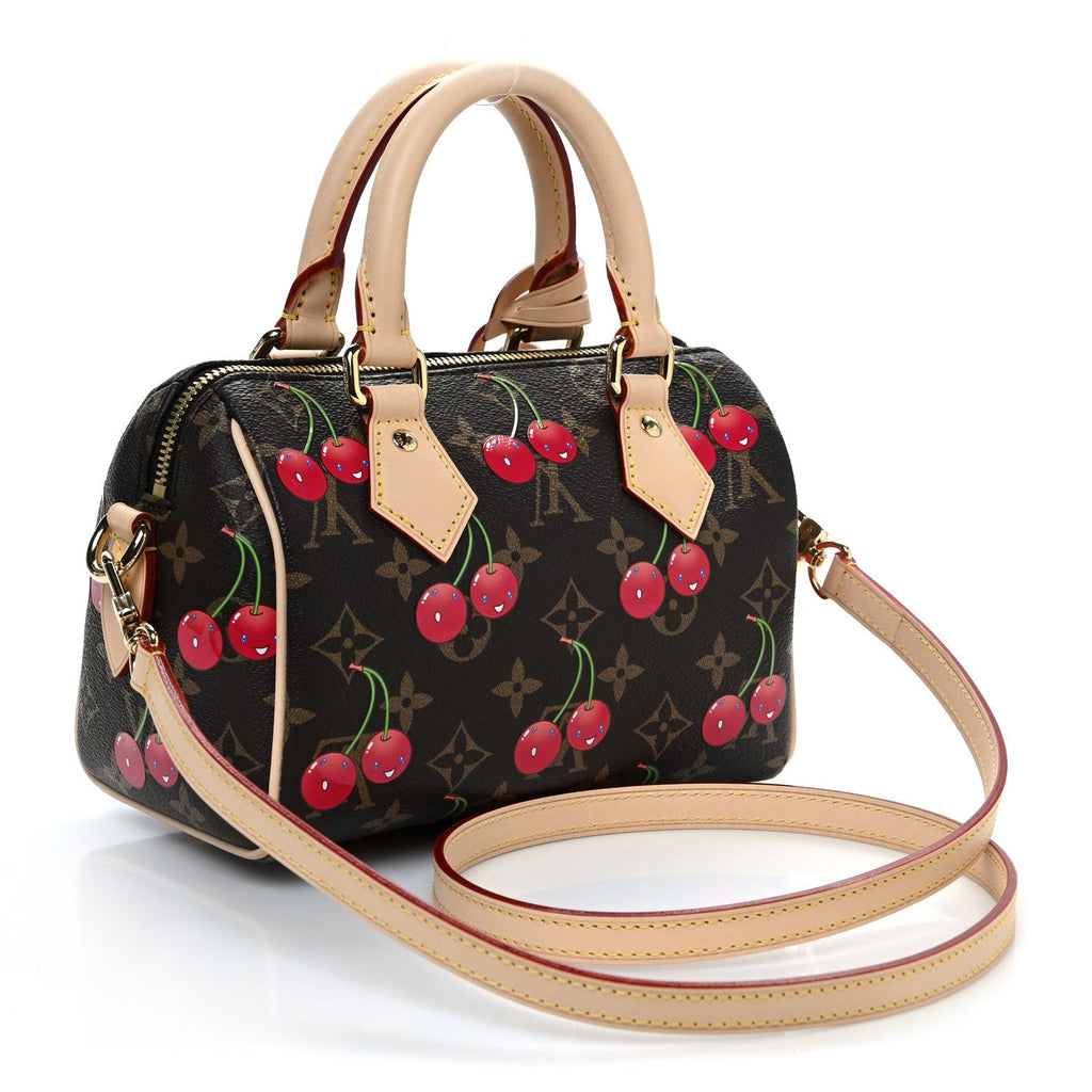 LV X TM Monogram Cerises Speedy Bandouliere 20