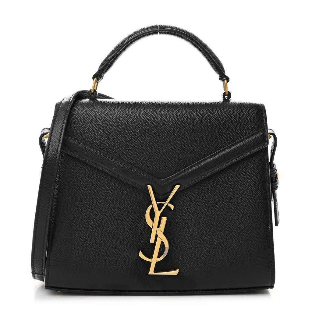 Grain de Poudre Mini Classic Monogram Cassandra Top Handle Black Rouge Legion