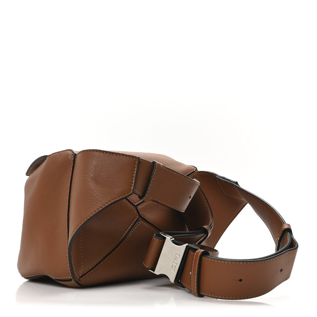 Calfskin Small Puzzle Bumbag Tan