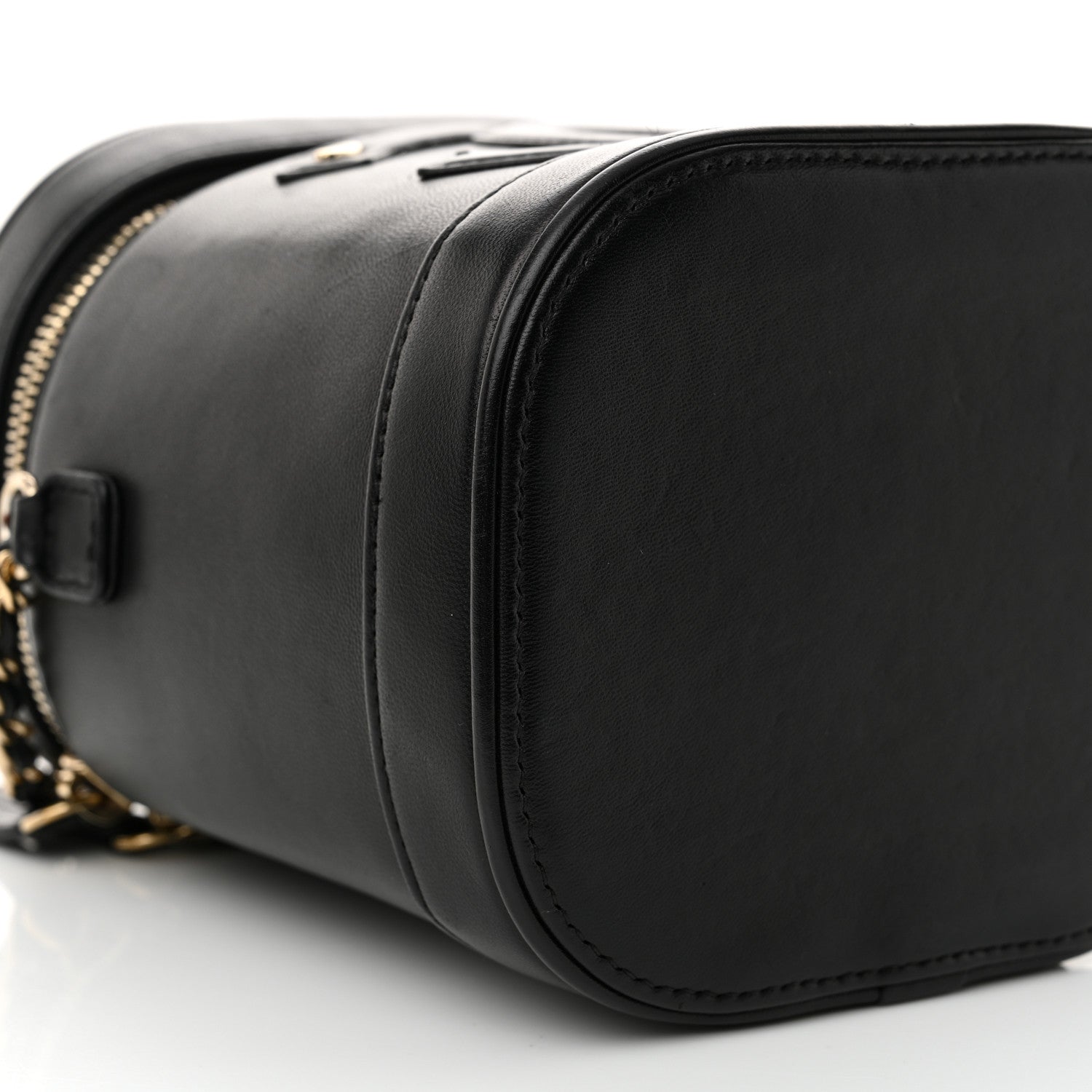 Lambskin Timeless Vanity Cosmetic Case Black