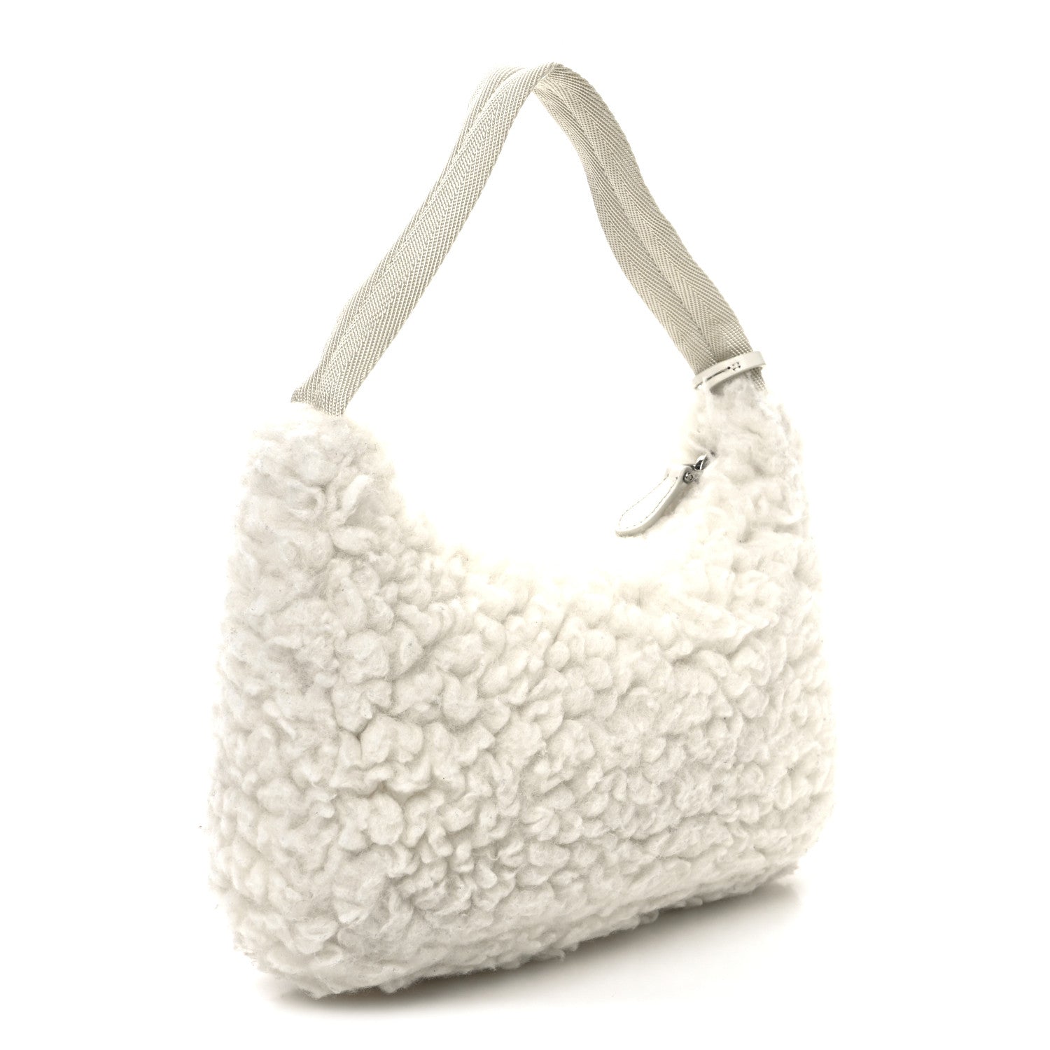 Cashmere Mini Re-Edition 2000 Bag Naturale