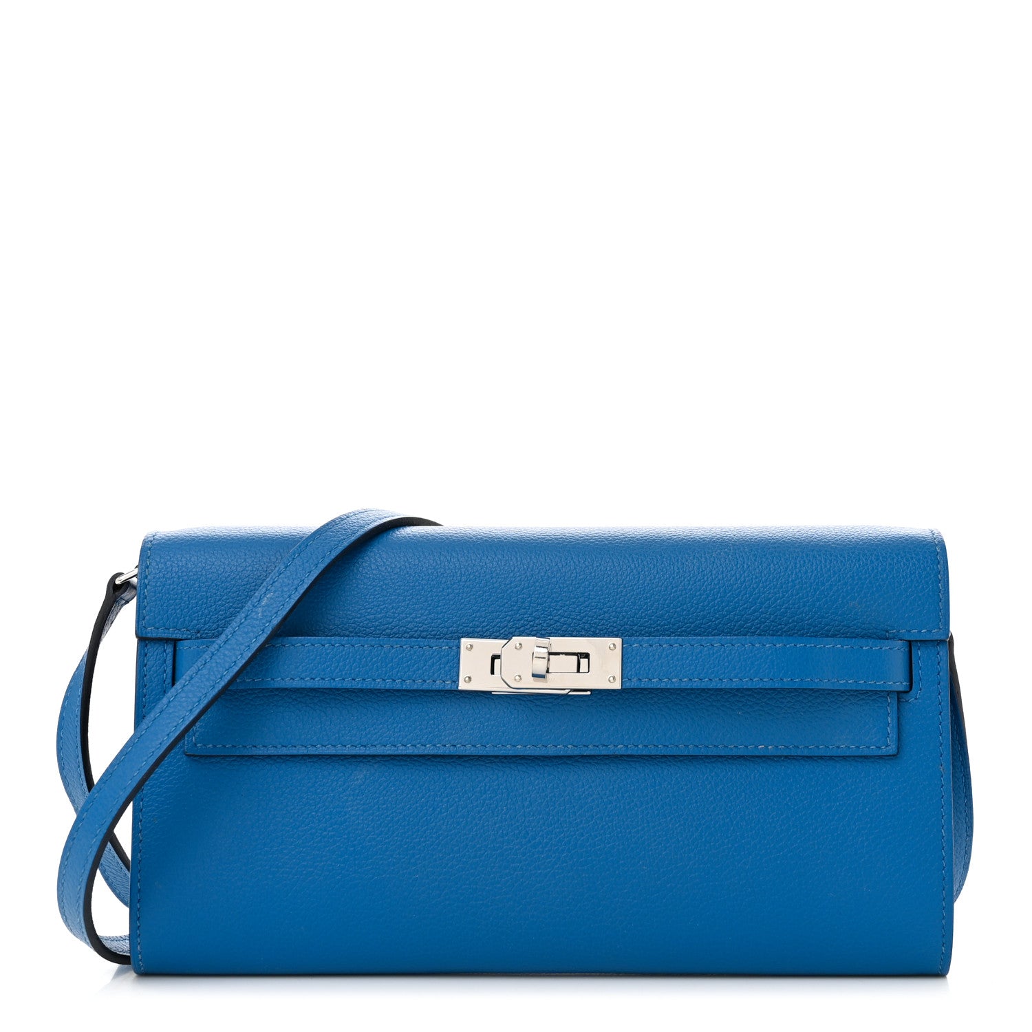 Evercolor Kelly To Go Wallet Bleu France