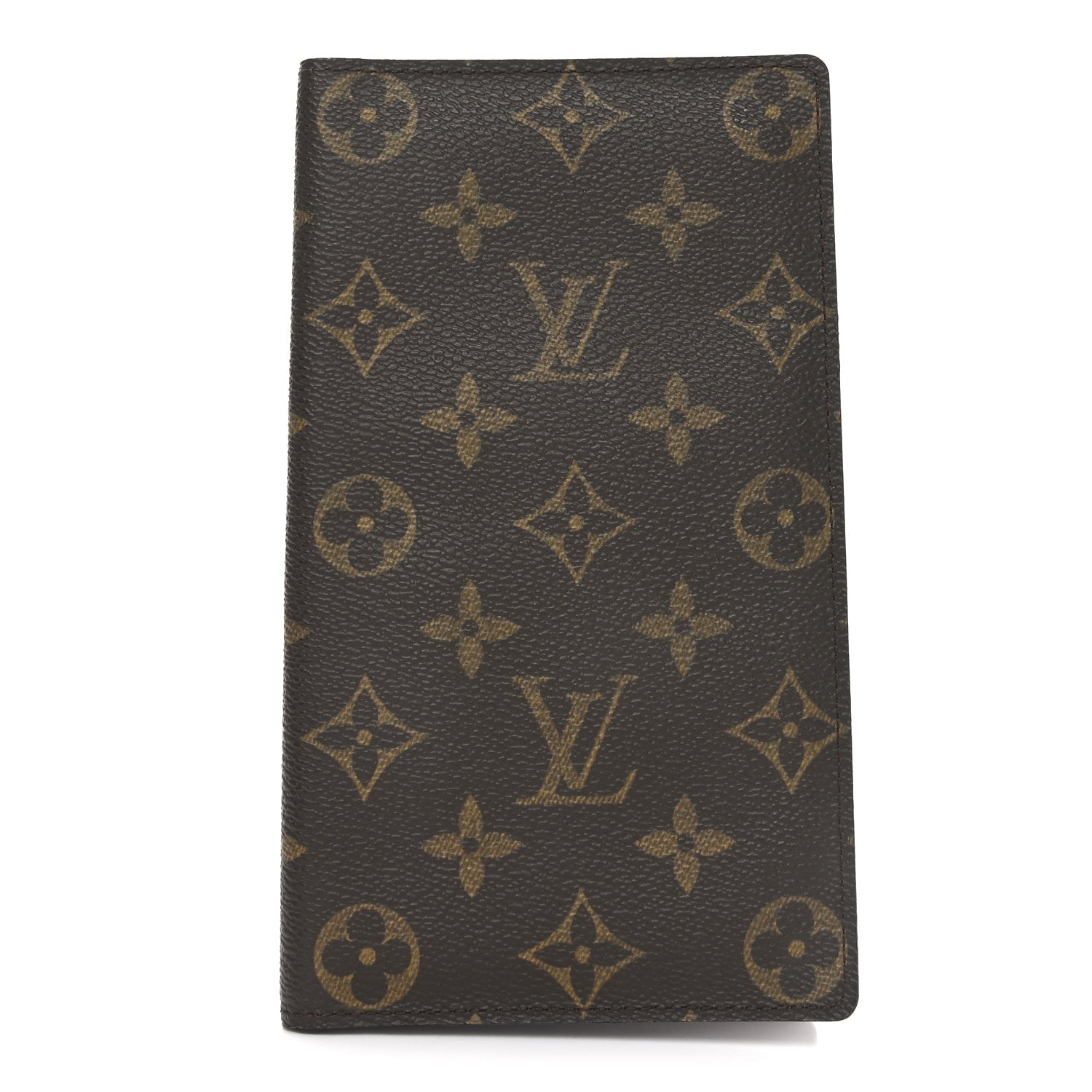 Monogram Porte Chequier Cartes Credit European Checkbook Wallet