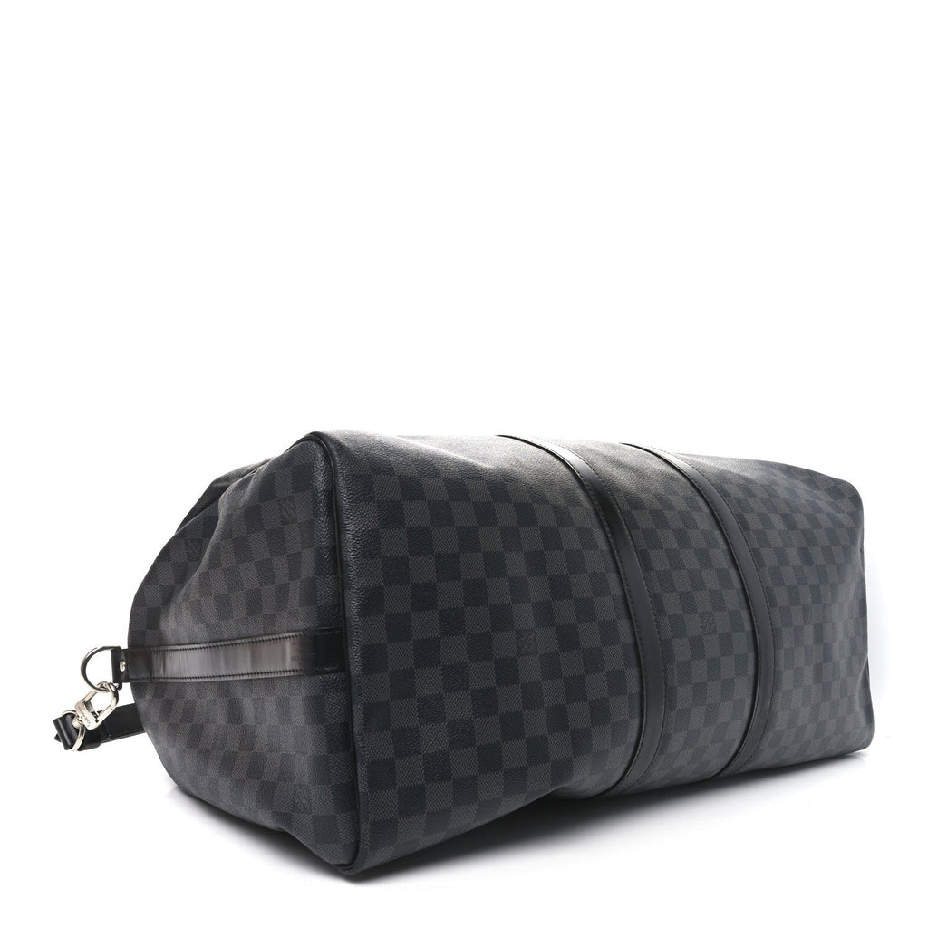 Damier Graphite Keepall Bandouliere 55