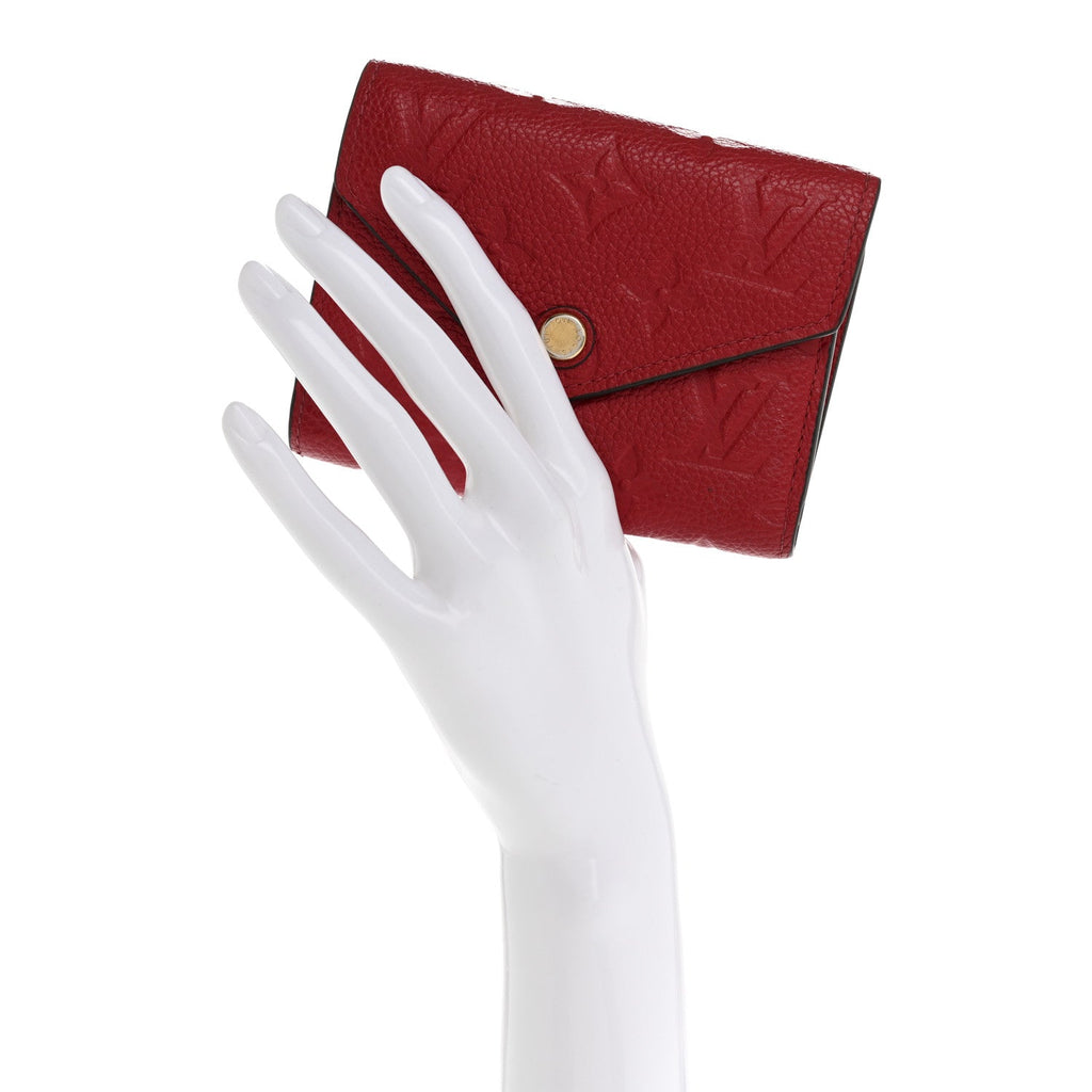 Empreinte Victorine Wallet Scarlet