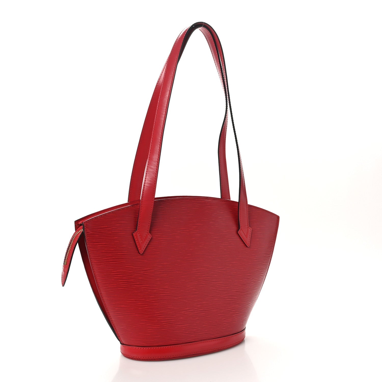 Epi Saint Jacques PM Long Straps Red