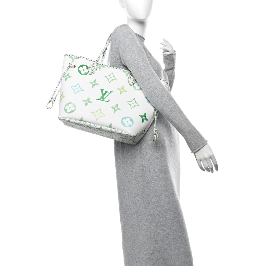 Monogram Giant By The Pool 2.0 Neverfull MM Jade