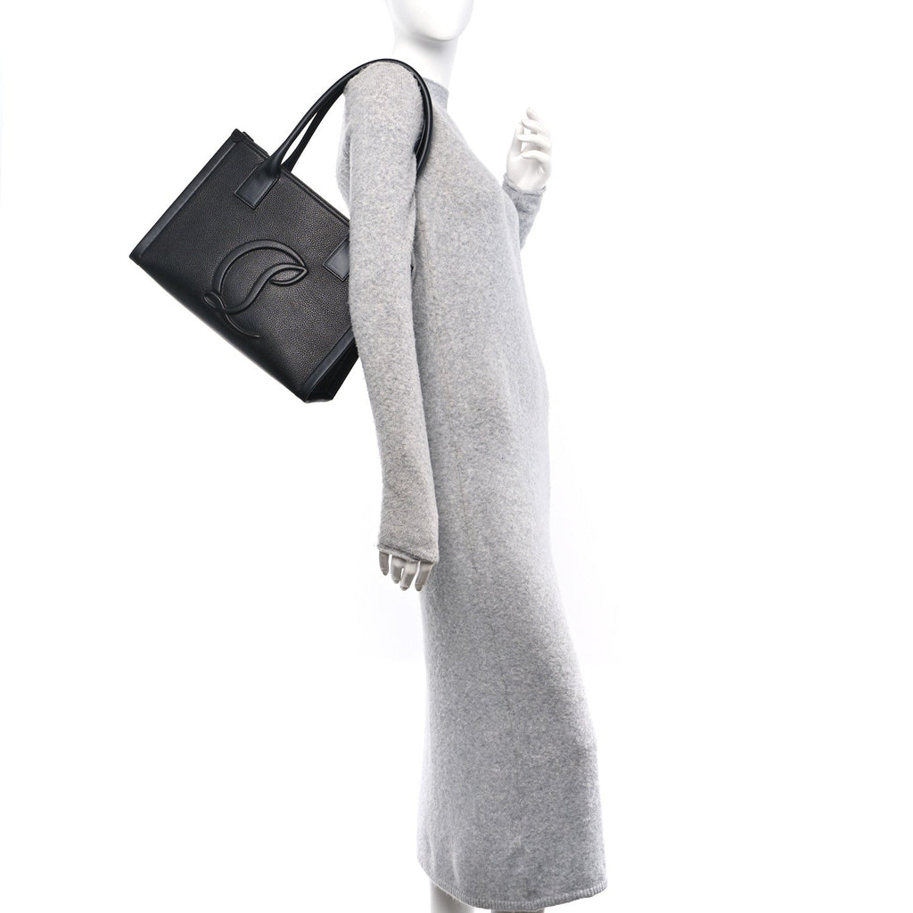 Calfskin Empire Small By My Side Tote Black