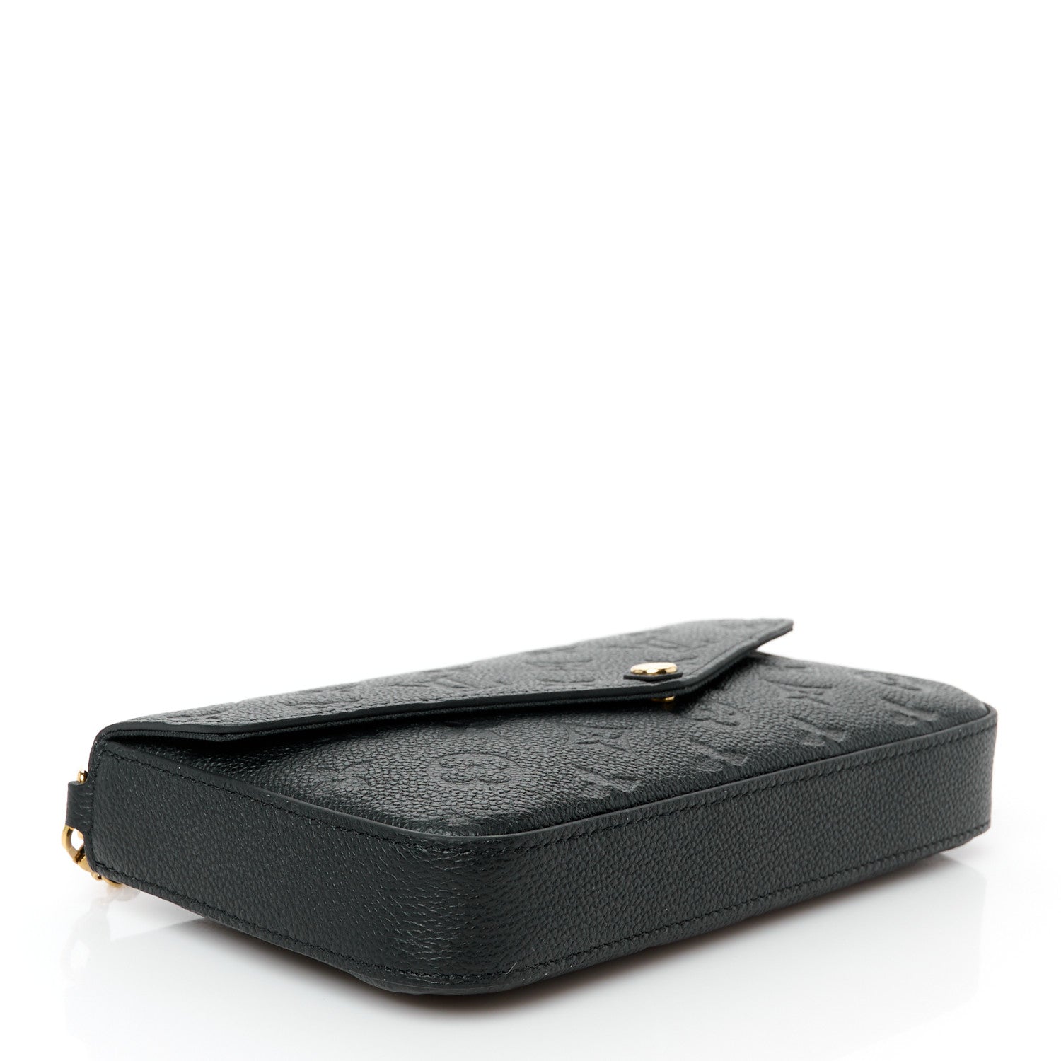 Empreinte Pochette Felicie Chain Wallet Black