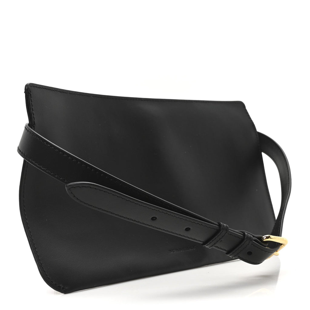 Calfksin Slim Belt Bag Black
