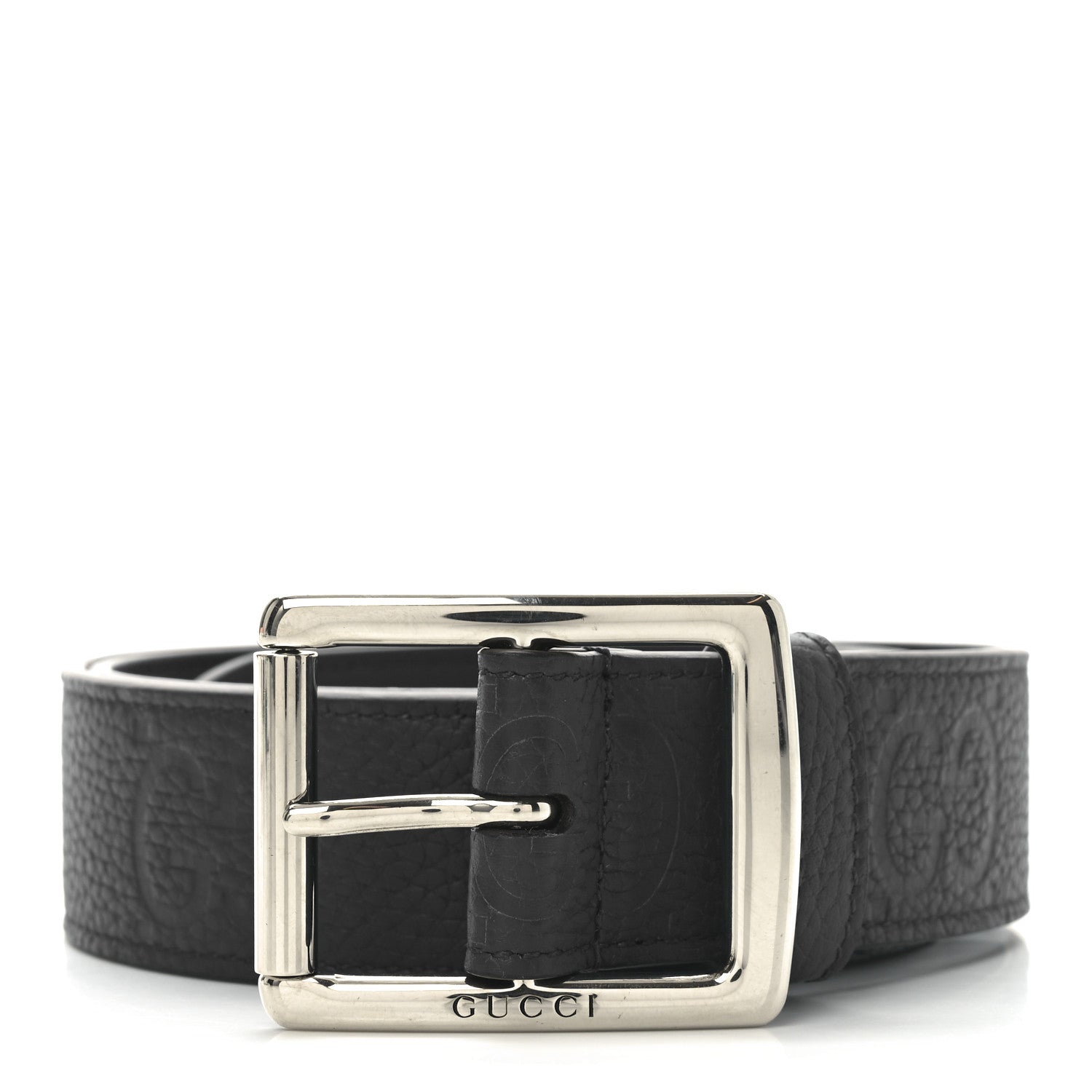Piuma Calfskin Jumbo GG Embossed 35mm Belt 85 34 Royale