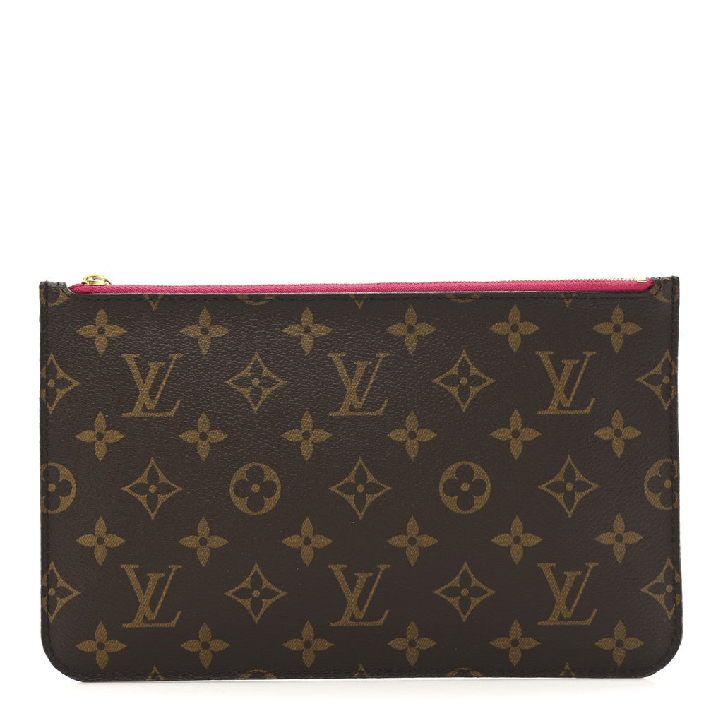 Monogram Neverfull MM GM Pochette Pivoine