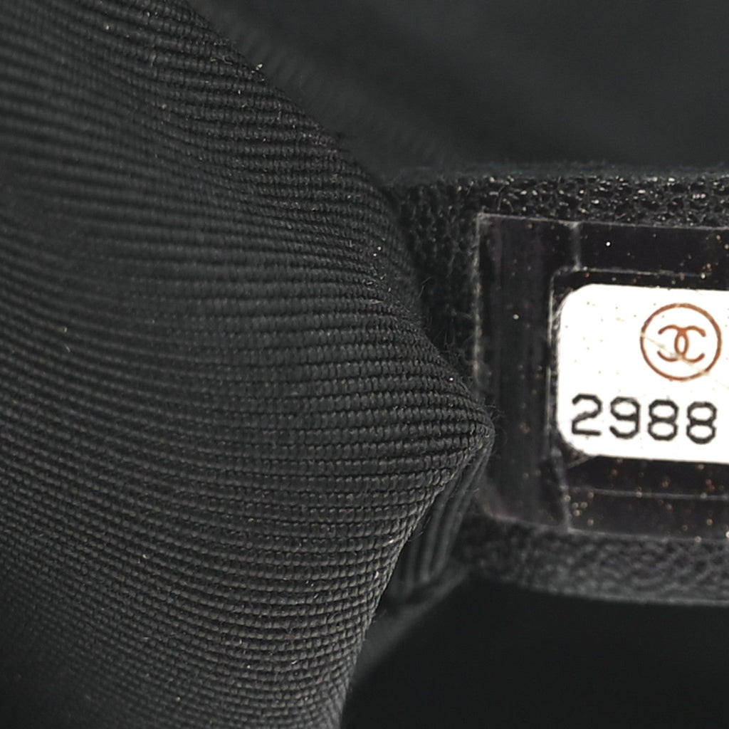 Calfskin Chain 20s Signe Waist Bag Black