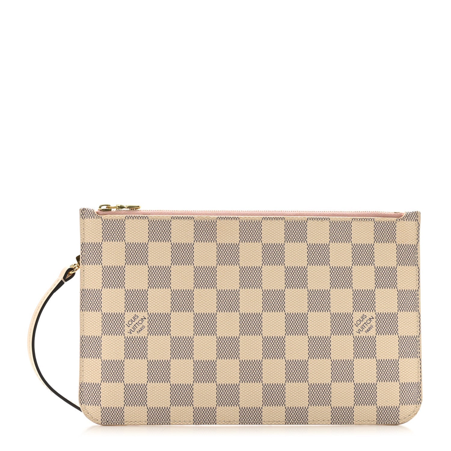 Damier Azur Neverfull MM GM Pochette Rose Ballerine