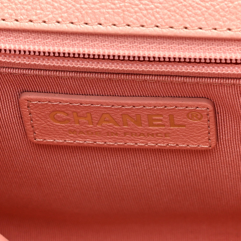 Calfskin Quilted Smart Pocket Crossbody Bag Light Pink