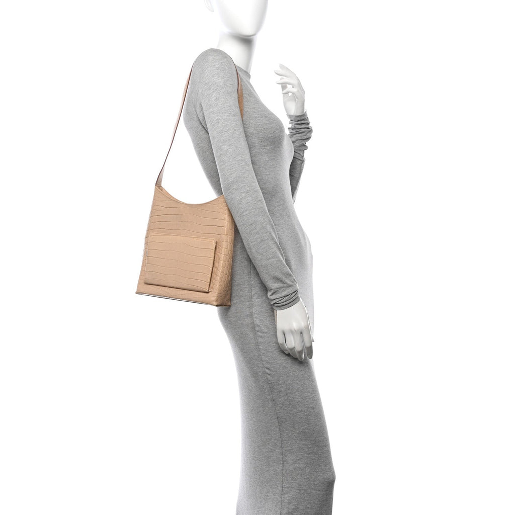Alligator Hobo Cream