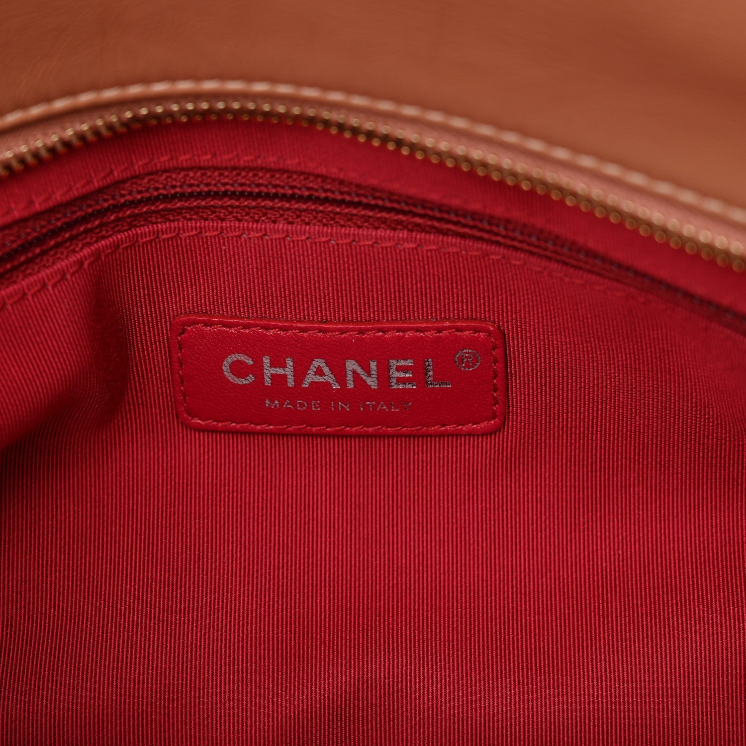 Aged Calfskin Quilted Medium Gabrielle Shopping Tote  Pink